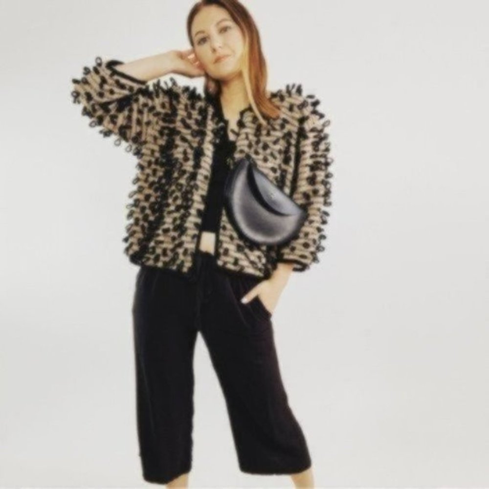 NWT Tonle LAST ONE Black Srey Pov Paperbag Pants - Picture 3 of 5